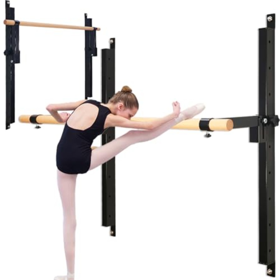 Home Bar And Gym - บาร์บาร์เรติดผนัง ปรับความสูงได้ 4 ฟุต 5 ฟุต