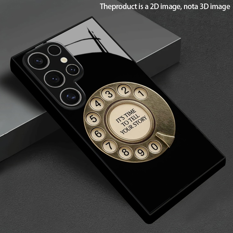 Old Fashioned Glass - เคสโทรศัพท์ลายหน้าปัด 2D สไตล์วินเทจสำหรับ Samsung S26 S25