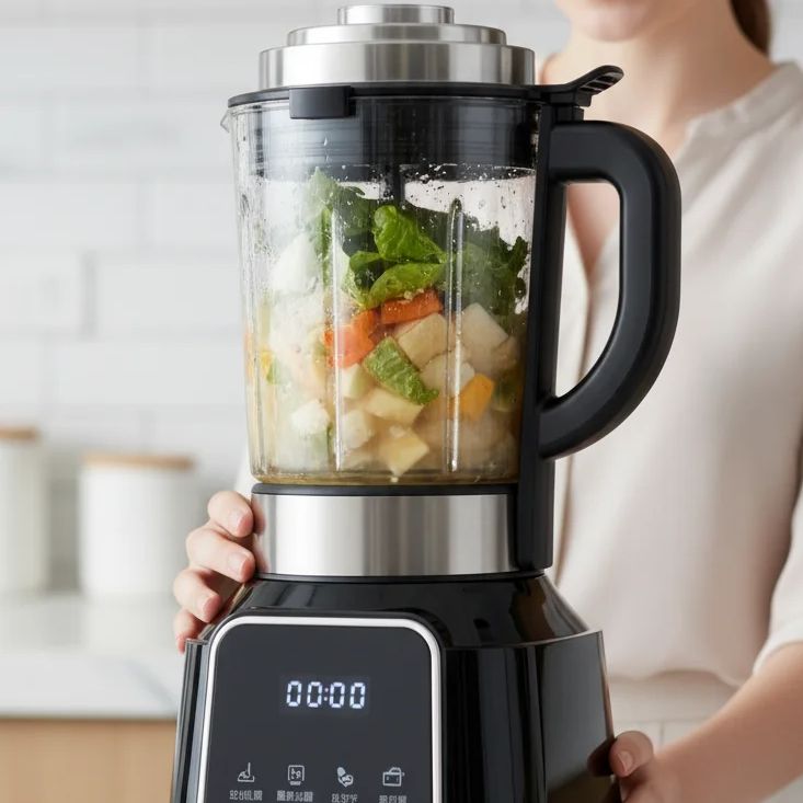 Citrus Juicer Bar - เครื่องทำนมถั่วเหลืองอัตโนมัติขนาดกะทัดรัดสำหรับใช้ในครัวเรือน ไม่ต้องใช้ความร้อน เครื่องทำเครื่องดื่มเพื่อสุขภาพ