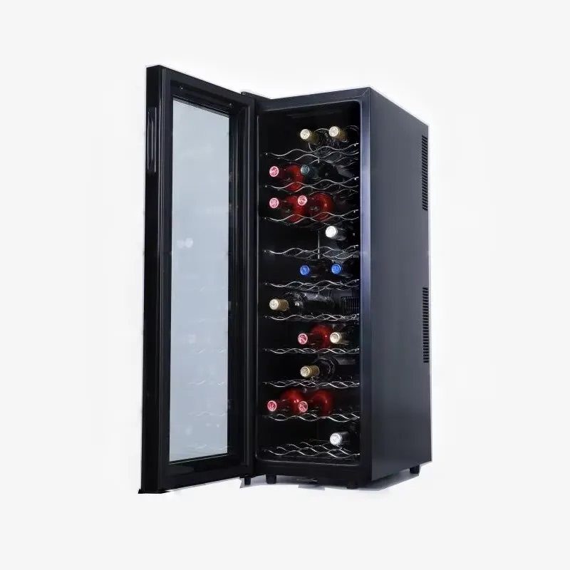 Home Bar And Fridge - ตู้แช่ไวน์แบบตั้งอิสระ ตู้เย็นเครื่องดื่ม ประตูกระจก ตู้เย็นกลางแจ้ง ตู้แช่ไฟฟ้า สำหรับบ้าน