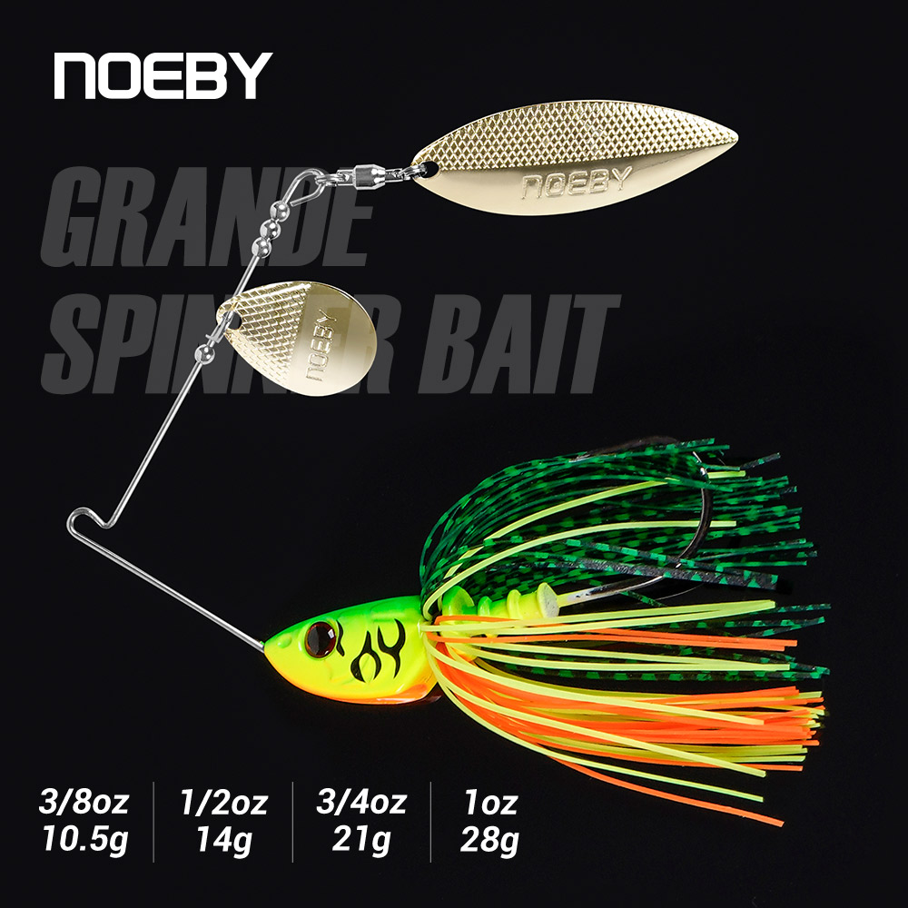 Noeby Spinnerbait 10.5G 14G 21 - Jigger Double Sided บทวิจารณ์และราคา