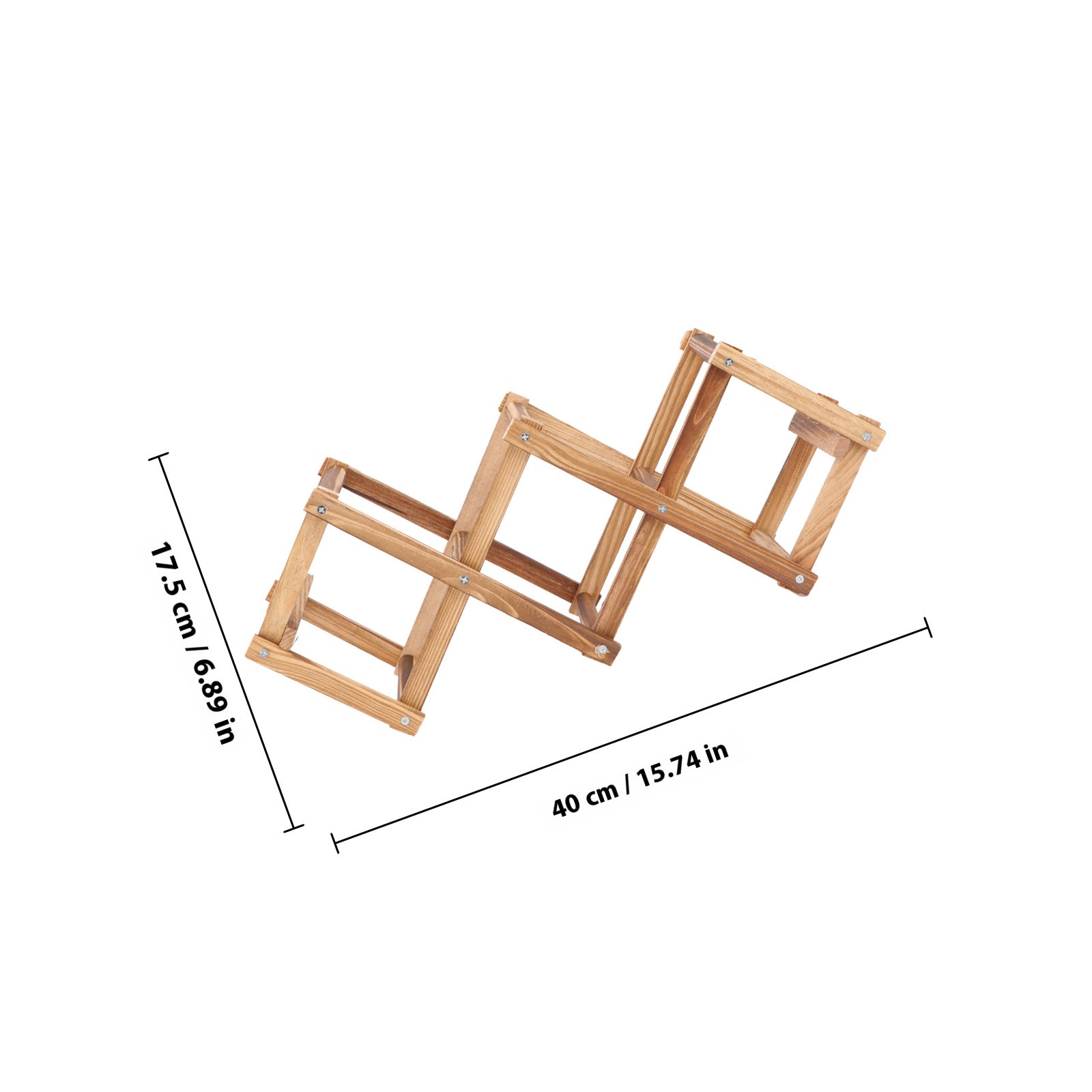 ชั้นวางไวน์ไม้ลายรังผึ้ง 1 ชิ้ - Home Bar Stand บทวิจารณ์และราคา