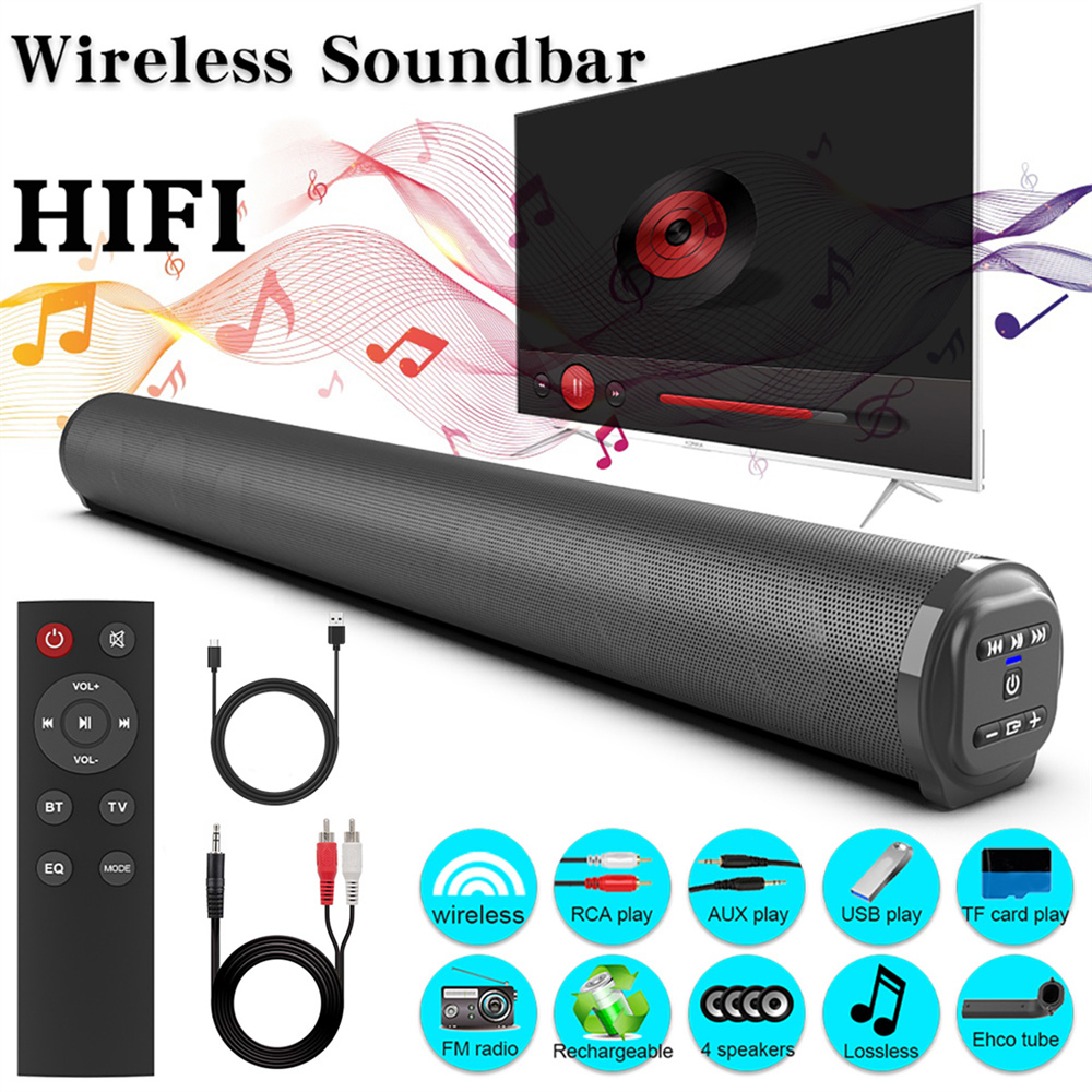 Sound Bar ระบบเสียงทีวีลําโพงบ - Home Bar And Theater บทวิจารณ์และราคา