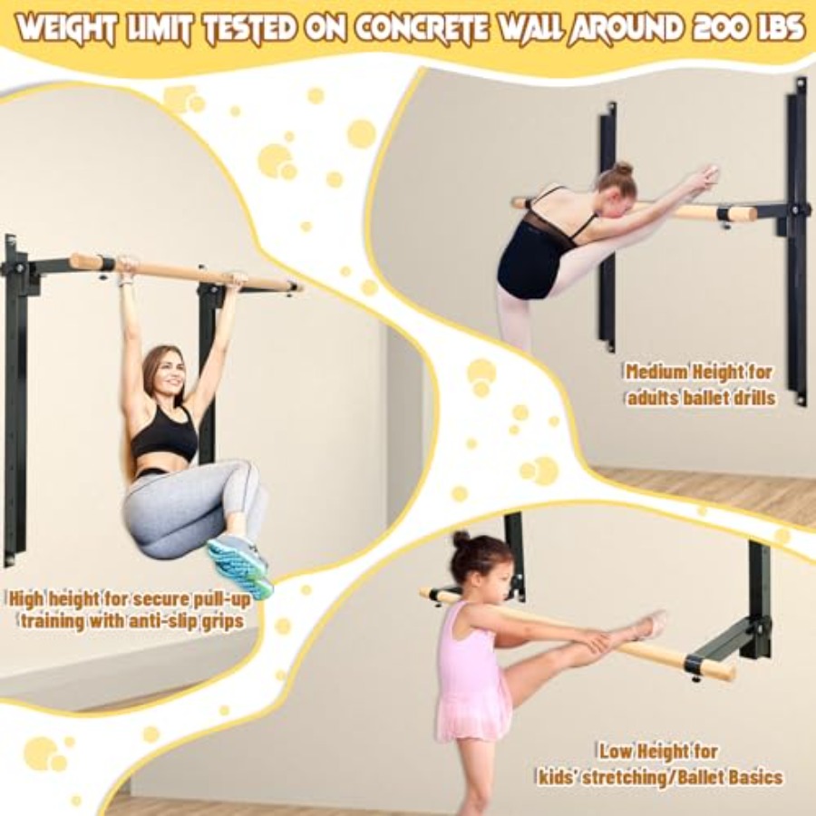 บาร์บาร์เรติดผนัง ปรับความสูงไ - Home Bar And Gym บทวิจารณ์และราคา
