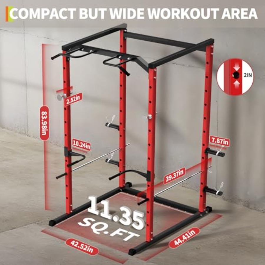 กรงยกน้ำหนักแบบ Heavy-Duty พร้ - Home Bar And Gym บทวิจารณ์และราคา