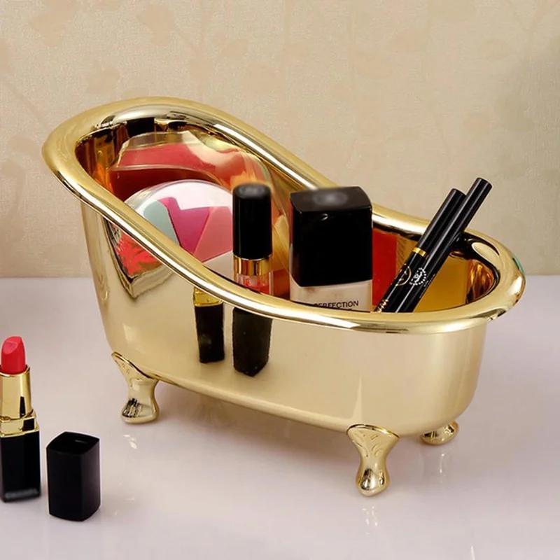 กล่องเก็บของอเนกประสงค์ขนาดเล็ - Bar Cart Gold บทวิจารณ์และราคา