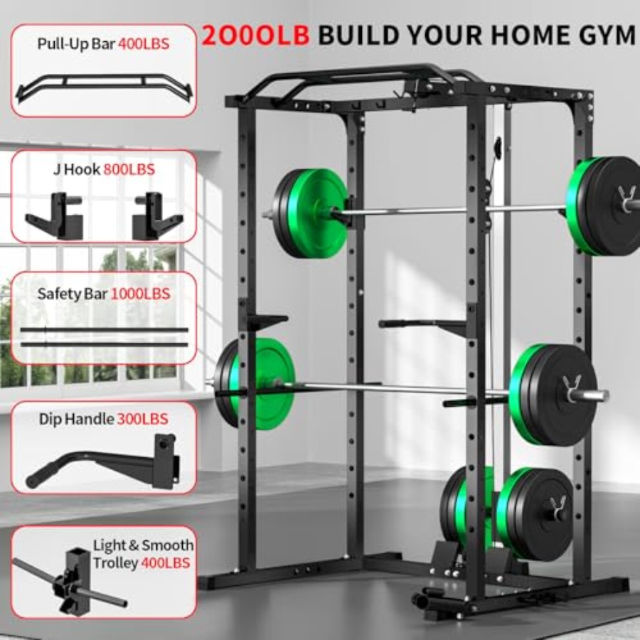 แร็คออกกำลังกายแบบมัลติฟังก์ชั - Home Bar And Gym บทวิจารณ์และราคา