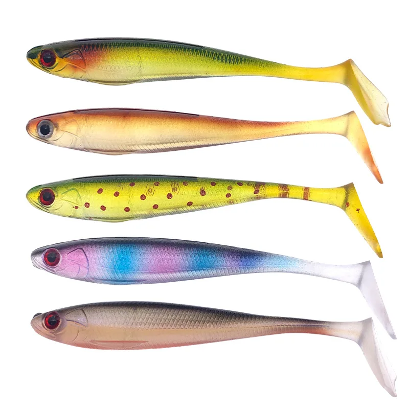 เหยื่อปลอมซิลิโคนสองสี 7 ชิ้น/ - Jigger Double Sided บทวิจารณ์และราคา