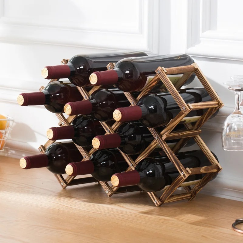 STACKABLE ชั้นวางไวน์ 3, 5, 6, - Home Bar Setup บทวิจารณ์และราคา