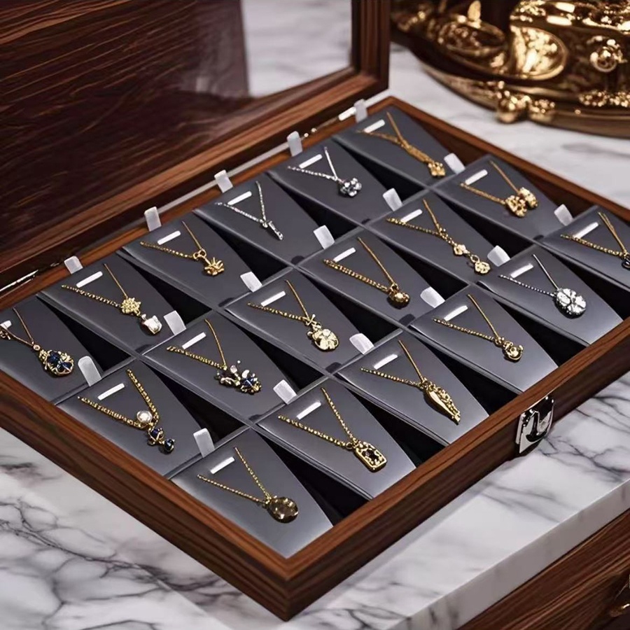 กล่องใส่เครื่องประดับสร้อยคอไม - Bar Cart Gold บทวิจารณ์และราคา