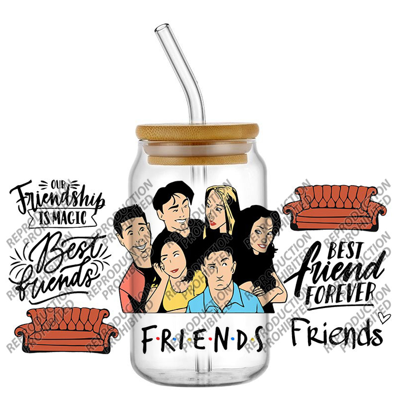 สติกเกอร์ติดแก้วน้ำ 16 ออนซ์ ล - Old Fashioned Glass บทวิจารณ์และราคา